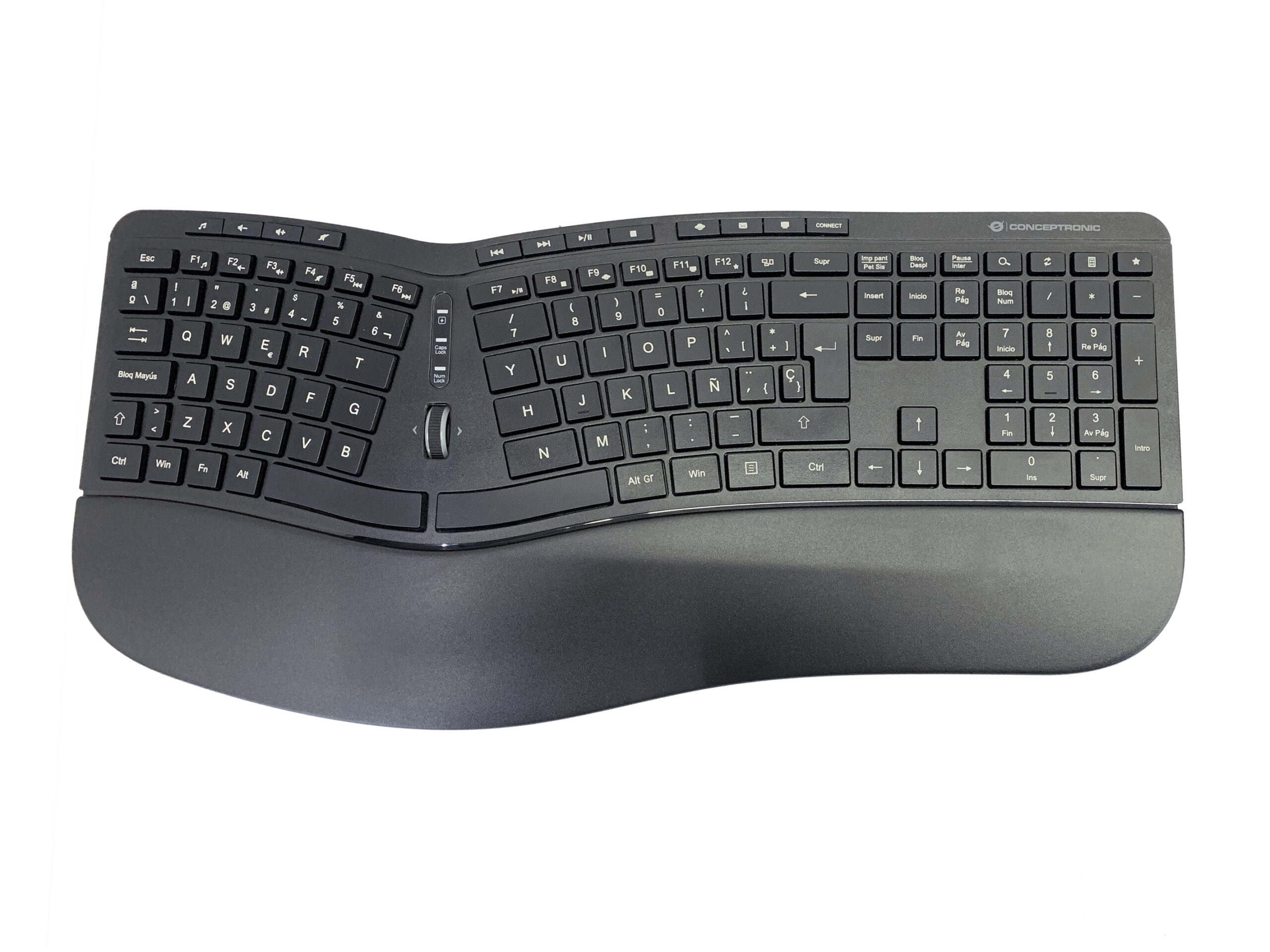 Conceptronic ORAZIO02ES toetsenbord Inclusief muis Kantoor RF Draadloos QWERTY Spaans Zwart - Afbeelding 3