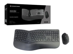 Conceptronic ORAZIO02ES toetsenbord Inclusief muis Kantoor RF Draadloos QWERTY Spaans Zwart - Afbeelding 6