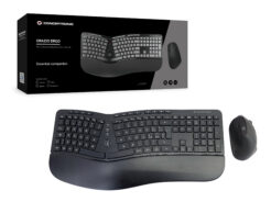Conceptronic ORAZIO02IT toetsenbord Inclusief muis Kantoor RF Draadloos QWERTY Italiaans Zwart - Afbeelding 6