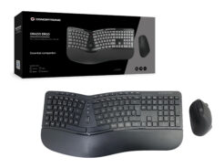 Conceptronic ORAZIO02PT toetsenbord Inclusief muis Kantoor RF Draadloos QWERTY Portugees Zwart - Afbeelding 6