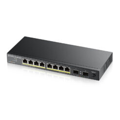 Zyxel GS1100-10HP v2 Unmanaged Gigabit Ethernet (10/100/1000) Power over Ethernet (PoE) Zwart - Afbeelding 2