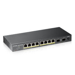 Zyxel GS1100-10HP v2 Unmanaged Gigabit Ethernet (10/100/1000) Power over Ethernet (PoE) Zwart - Afbeelding 3