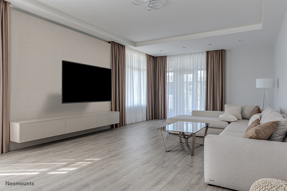 Neomounts WL40-550BL18 TV-beugel wand 43-75" - full motion - Easy Install - Afbeelding 17