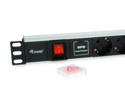 Equip 333309 energiedistributie 7 AC-uitgang(en) 1U Zwart, Zilver - Afbeelding 4