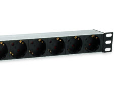 Equip 333309 energiedistributie 7 AC-uitgang(en) 1U Zwart, Zilver - Afbeelding 5