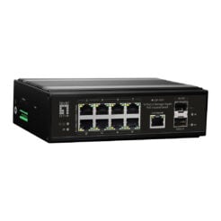 LevelOne IGP-1061 netwerk-switch Managed L2 Gigabit Ethernet (10/100/1000) Power over Ethernet (PoE) Zwart - Afbeelding 2