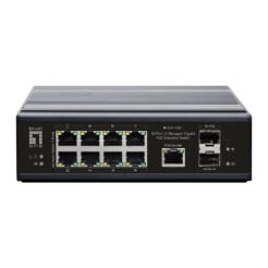 LevelOne IGP-1061 netwerk-switch Managed L2 Gigabit Ethernet (10/100/1000) Power over Ethernet (PoE) Zwart - Afbeelding 3