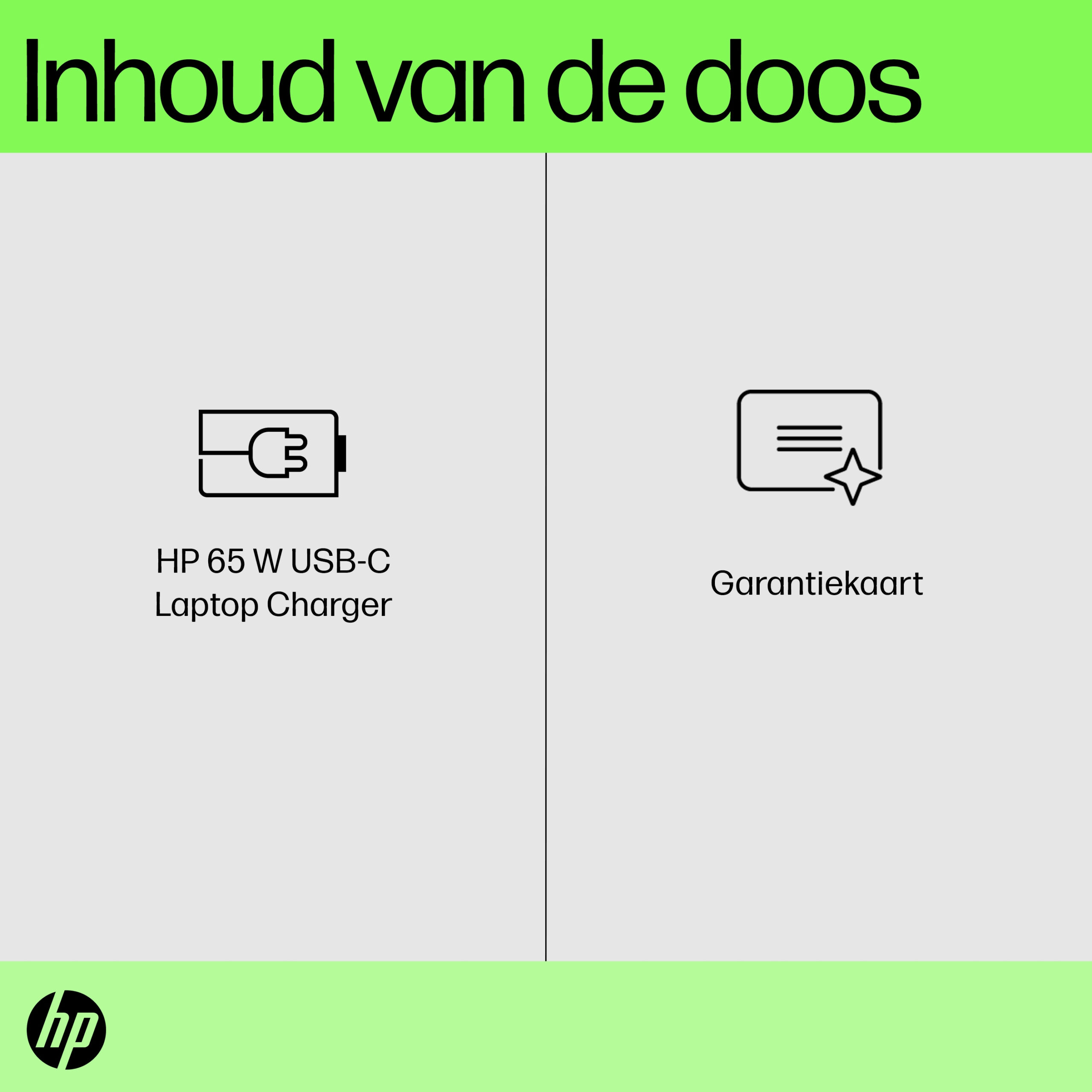 HP USB-C 65W-laptoplader - Afbeelding 7