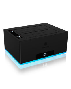ICY BOX IB-127CL-U3 USB 3.2 Gen 1 (3.1 Gen 1) Type-B Zwart