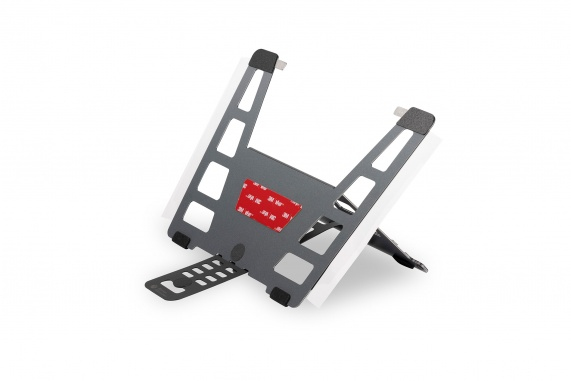 BakkerElkhuizen UltraStand Universal Laptopstandaard Zwart, Donkergrijs 39,6 cm (15.6") - Afbeelding 2