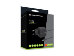 Conceptronic OZUL04BE oplader voor mobiele apparatuur Universeel Zwart AC Binnen - Afbeelding 4