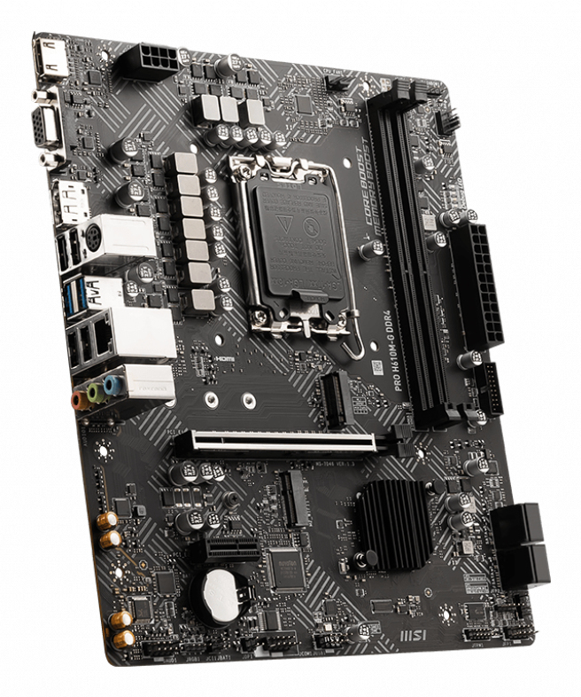 MSI PRO H610M-G DDR4 moederbord Intel H610 LGA 1700 micro ATX - Afbeelding 5