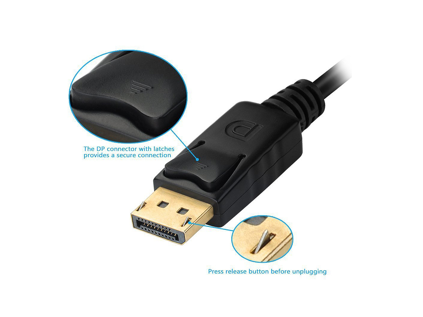 Equip DisplayPort naar VGA / HDMI / DVI adapter - Afbeelding 3