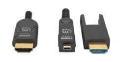 Manhattan 355537 HDMI kabel 50 m HDMI Type A (Standaard) HDMI Type D (Micro) Zwart - Afbeelding 4