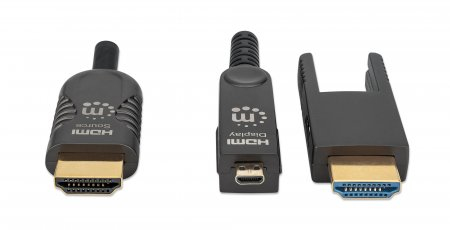 Manhattan 355513 HDMI kabel 20 m HDMI Type A (Standaard) HDMI Type D (Micro) Zwart - Afbeelding 4