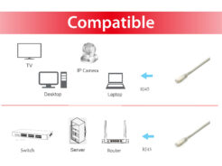Equip 645601 netwerkkabel Grijs 2 m Cat6a S/FTP (S-STP) - Afbeelding 4