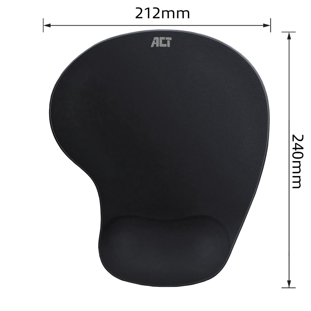 ACT Ergonomische muismat met polssteun - Afbeelding 4