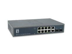 LevelOne GEP-1221 netwerk-switch Unmanaged Gigabit Ethernet (10/100/1000) Power over Ethernet (PoE) Zwart - Afbeelding 2
