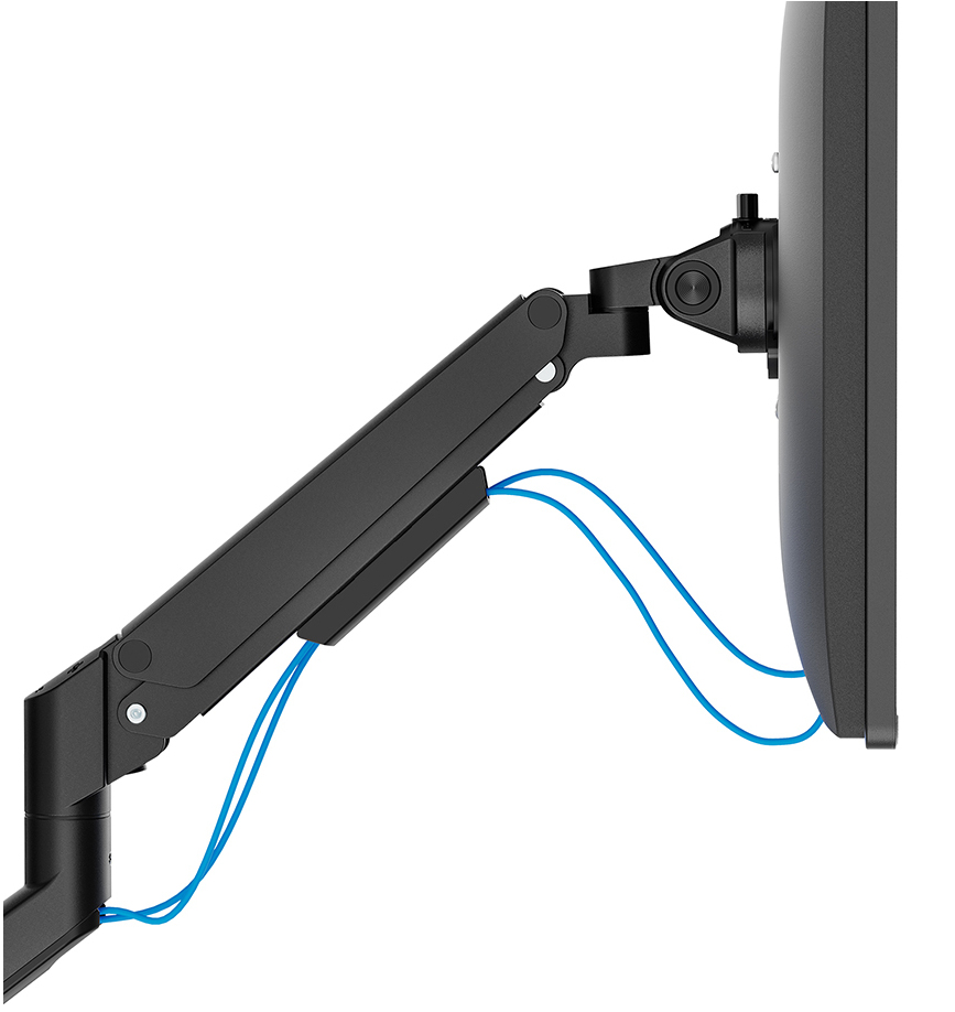 Neomounts DS70-250BL2 Monitorarm 17-32" - gasveer - Topfix - 180°-stop - Afbeelding 11