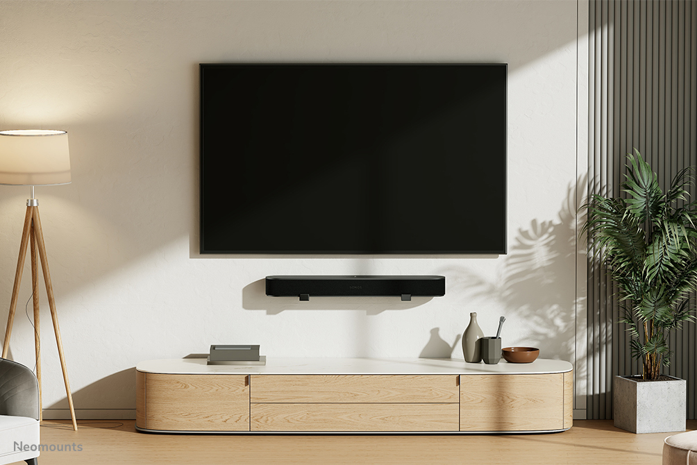 Neomounts AWL29-550BL1 Videobar/soundbar houder wand - max 15 kg - universeel - Afbeelding 15