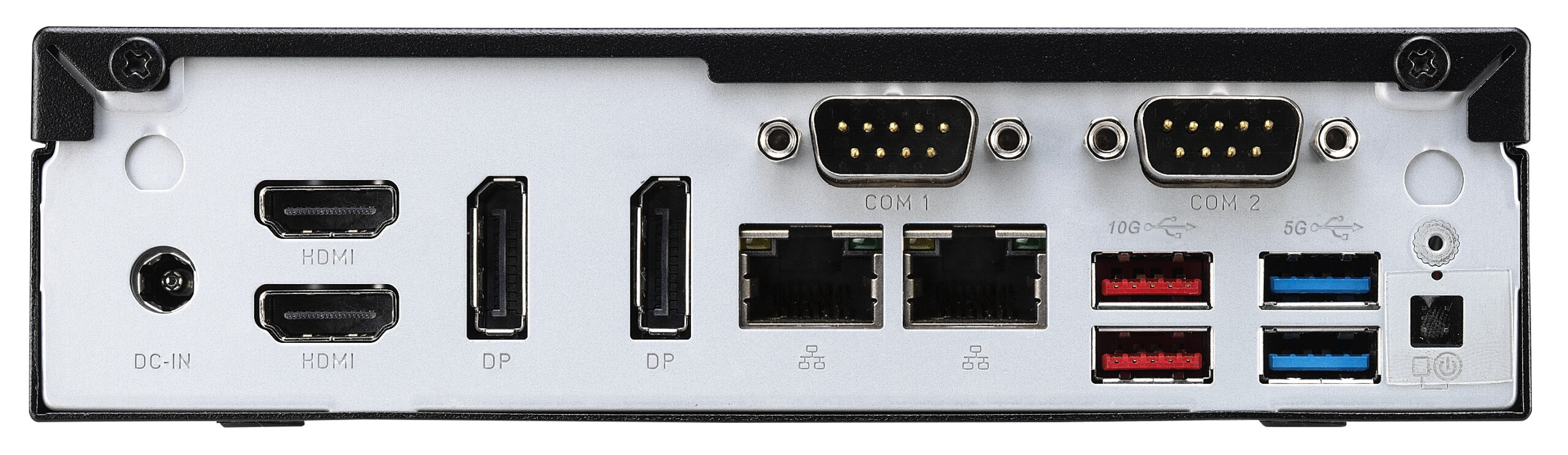Shuttle Slim PC DH670V2 , S1700, 2x HDMI, 2x DP , 2x 2.5G LAN, 2x COM, 8x USB, 1x 2.5", 2x M.2, 24/7 permanent gebruik, incl. VESA - Afbeelding 4