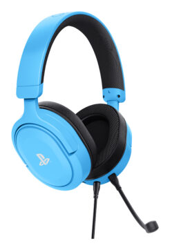 Trust GXT 498B Forta Gaming Headset - Officieel gelicentieerde Playstation 5 gamingheadset – Opklapbare microfoon – Over-ear ontwerp – Blauw - Afbeelding 3