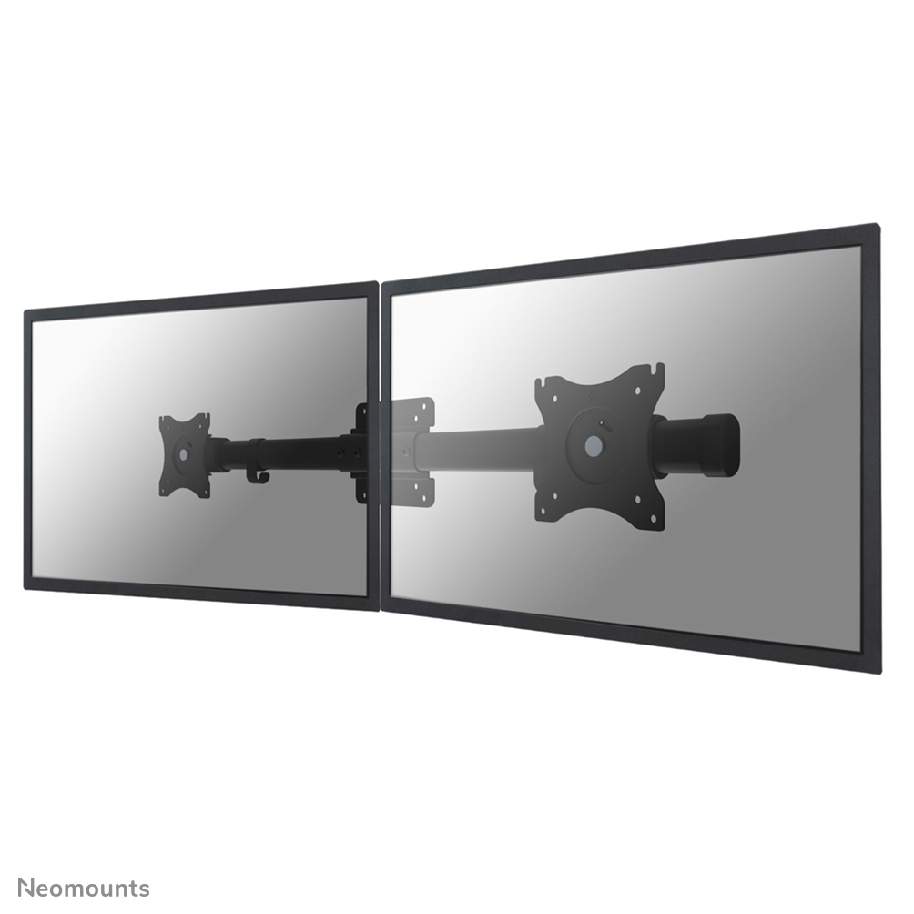 Neomounts FPMA-CB100BLACK Dual crossbar monitorarm adapter 10-27" - Afbeelding 2