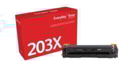Everyday Zwart Toner compatibel met HP 203X (CF540X), Hoge capaciteit