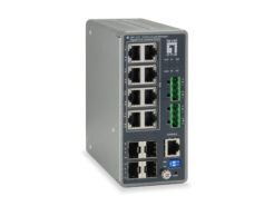 LevelOne IGP-1271 netwerk-switch Managed L3 Gigabit Ethernet (10/100/1000) Power over Ethernet (PoE) Grijs - Afbeelding 2