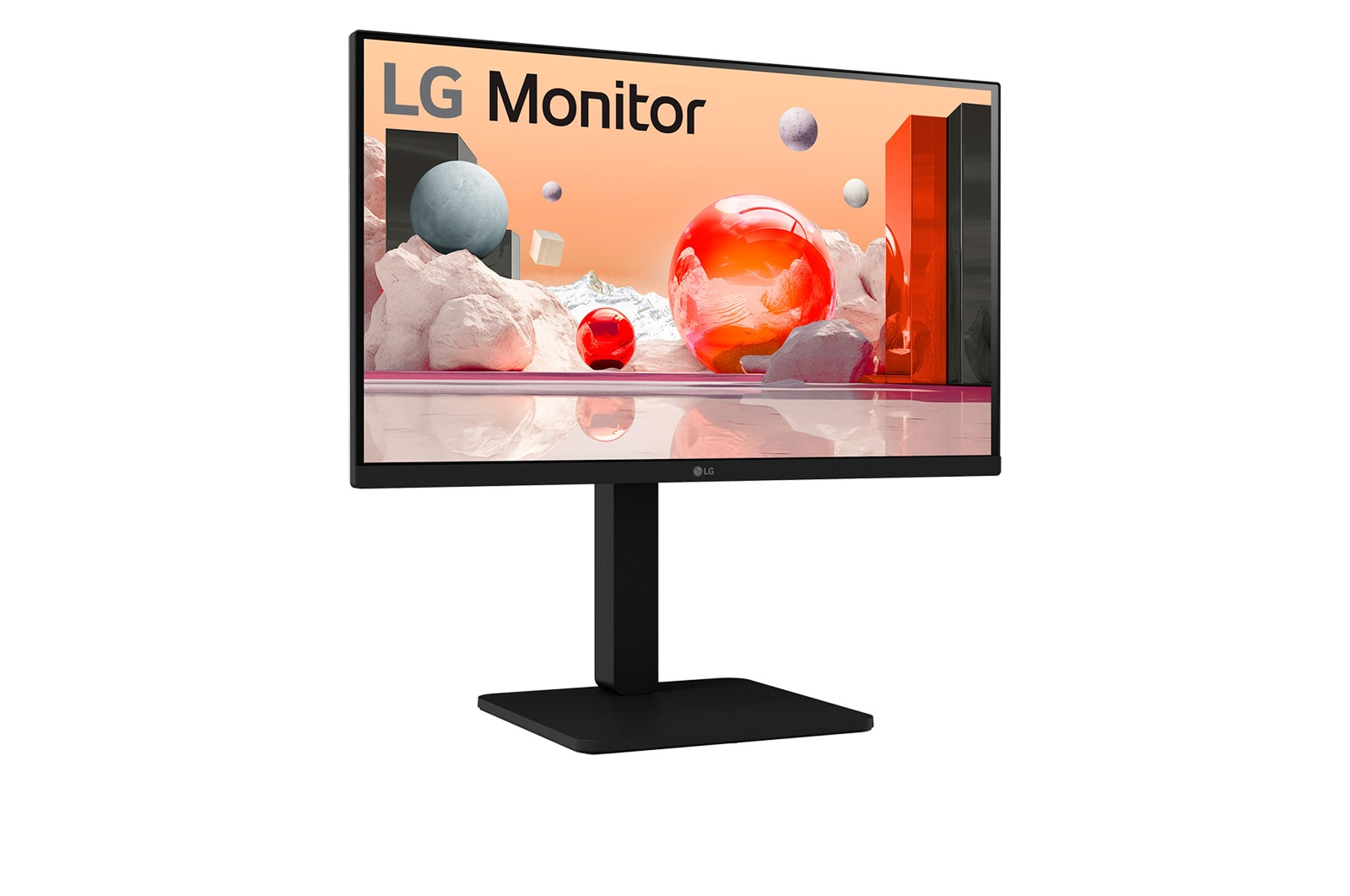 LG 24BA560 computer monitor 60,5 cm (23.8") 1920 x 1080 Pixels Full HD LED Zwart - Afbeelding 4