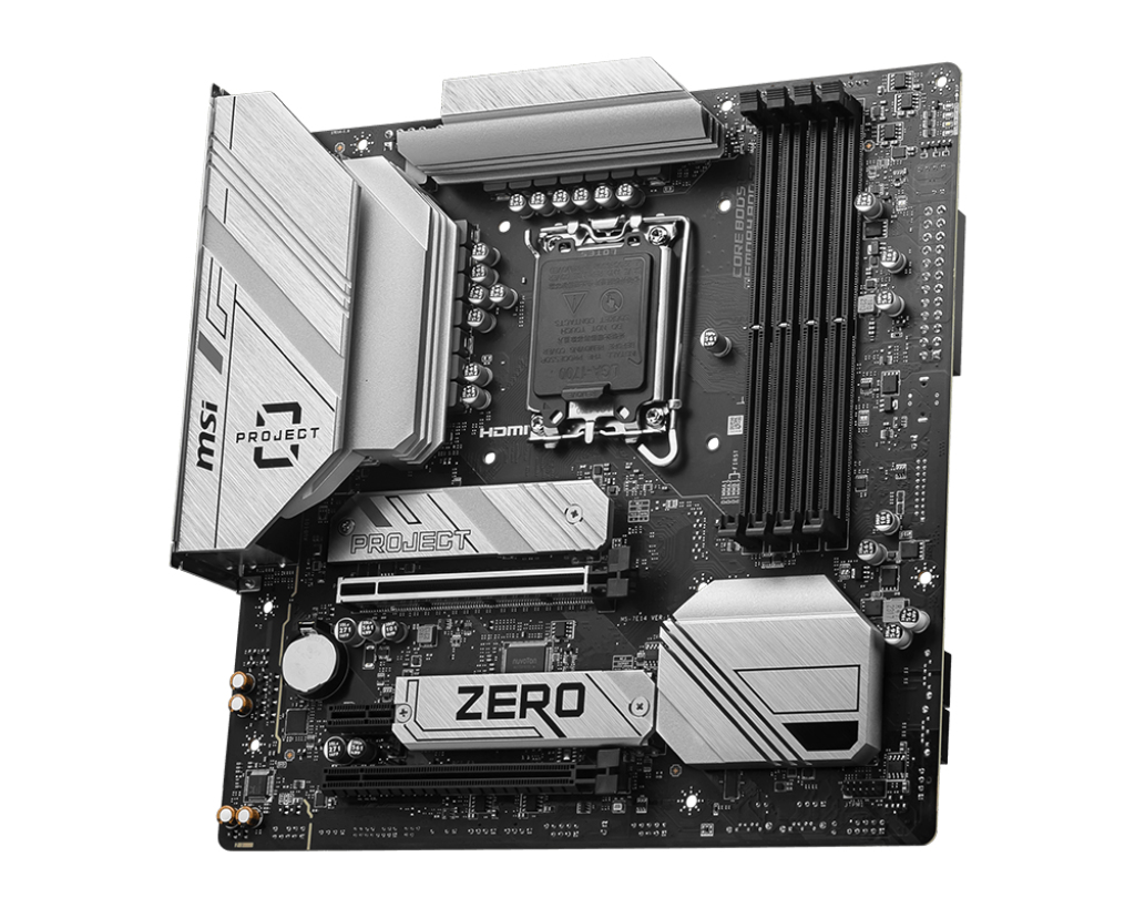MSI B760M Ptoject Zero Intel B760 LGA 1700 micro ATX - Afbeelding 3