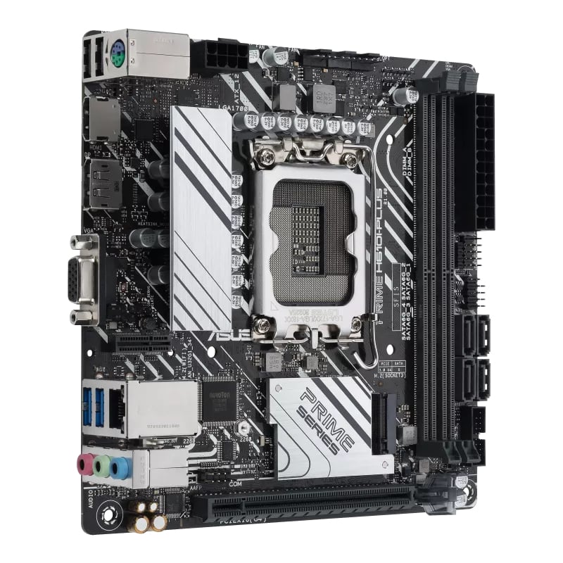ASUS PRIME H610I-PLUS-CSM Intel H610 LGA 1700 mini ITX - Afbeelding 3