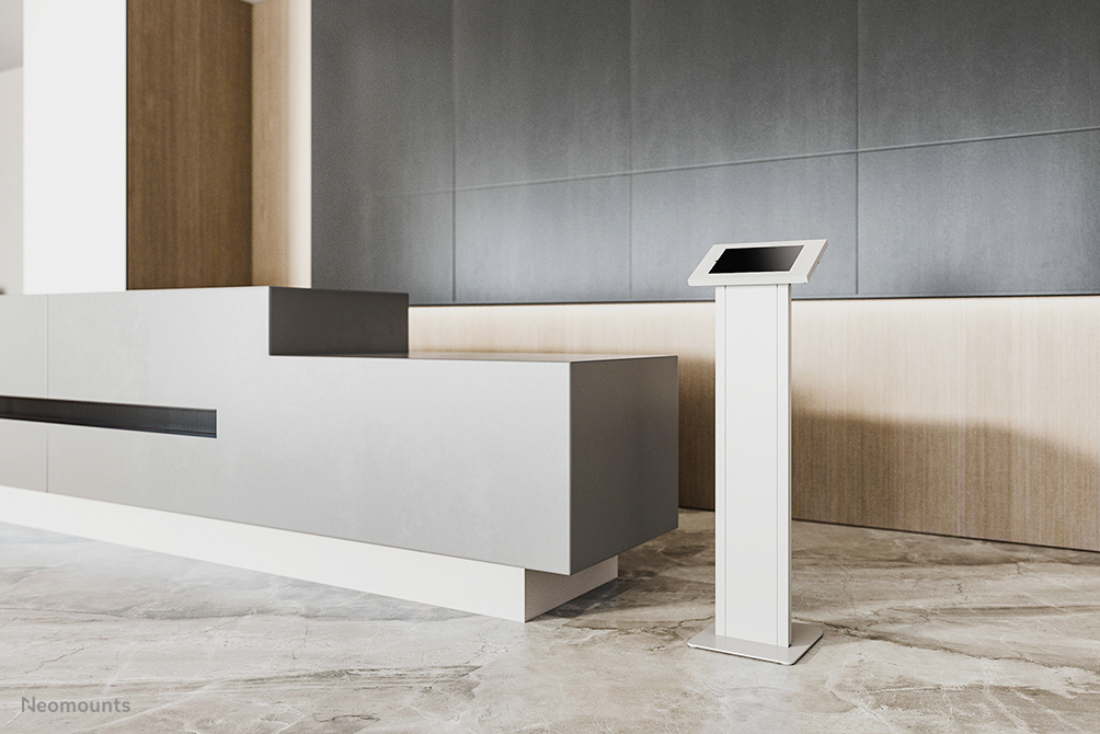 Neomounts FL15-750WH1 Tablet vloerstandaard 9.7-11" - vergrendelbaar - Afbeelding 11