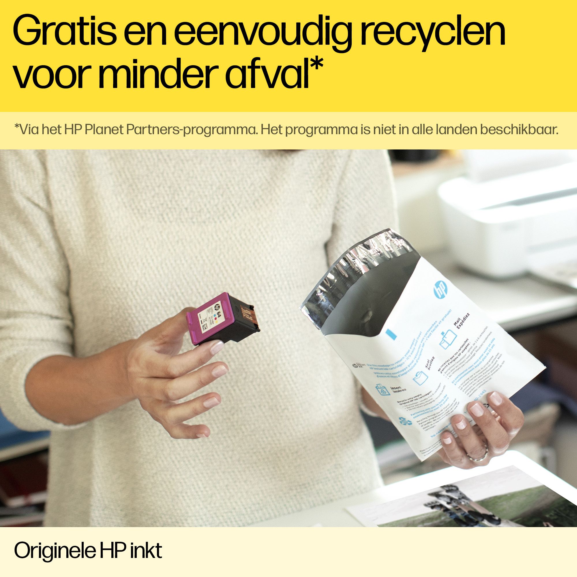 HP 963 originele zwarte inktcartridge - Afbeelding 6