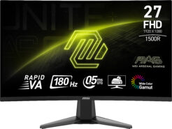MSI MAG 27C6F 27i Rapid VA Curve 1500R 1 920x1080 180Hz 1ms 3y Warranty