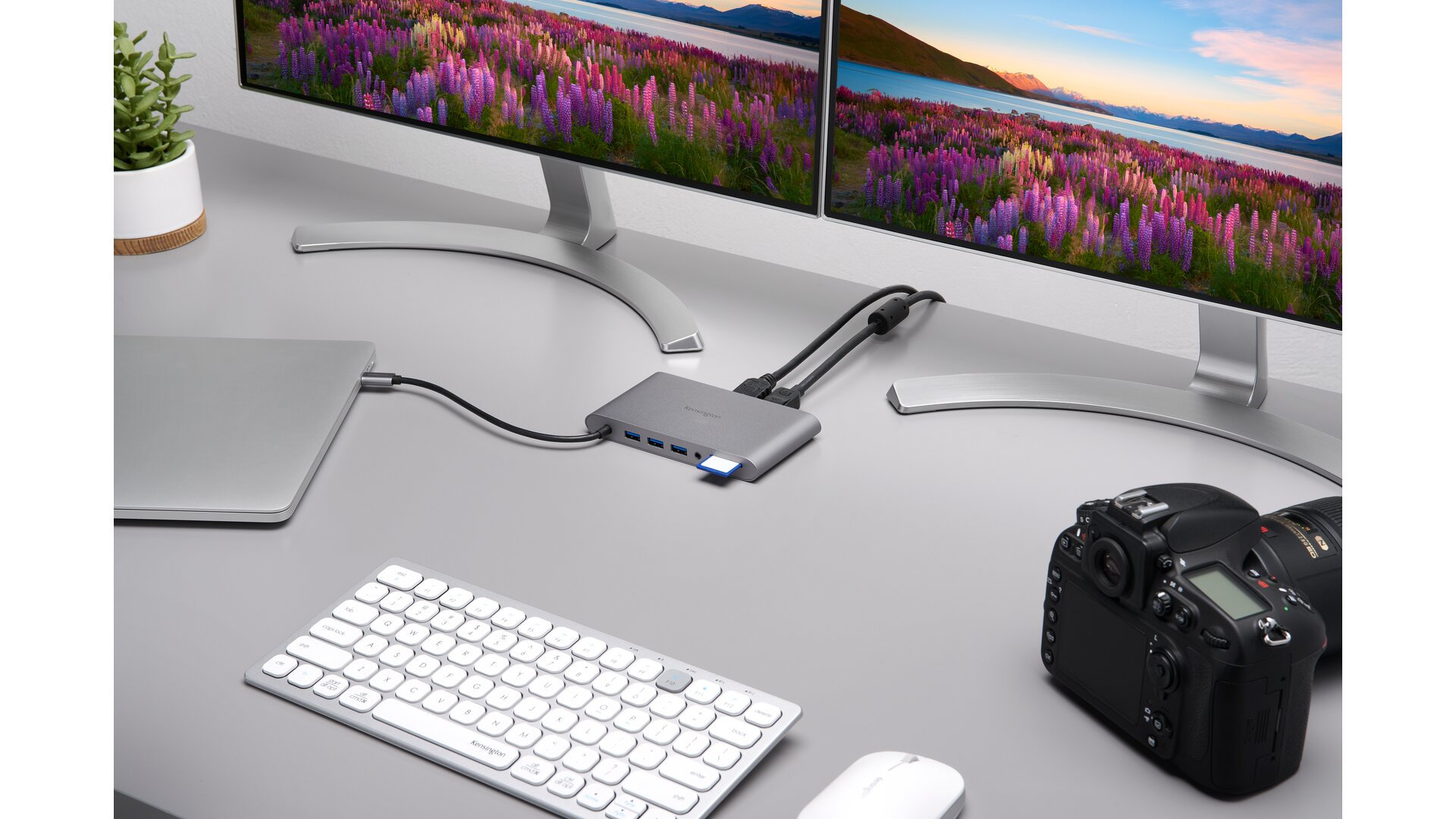 Kensington UH1440P USB-C 5Gbps Dual Video Driverless Mobile Dock – 85W Pass-Through Power – DP/HDMI/VGA - Afbeelding 11