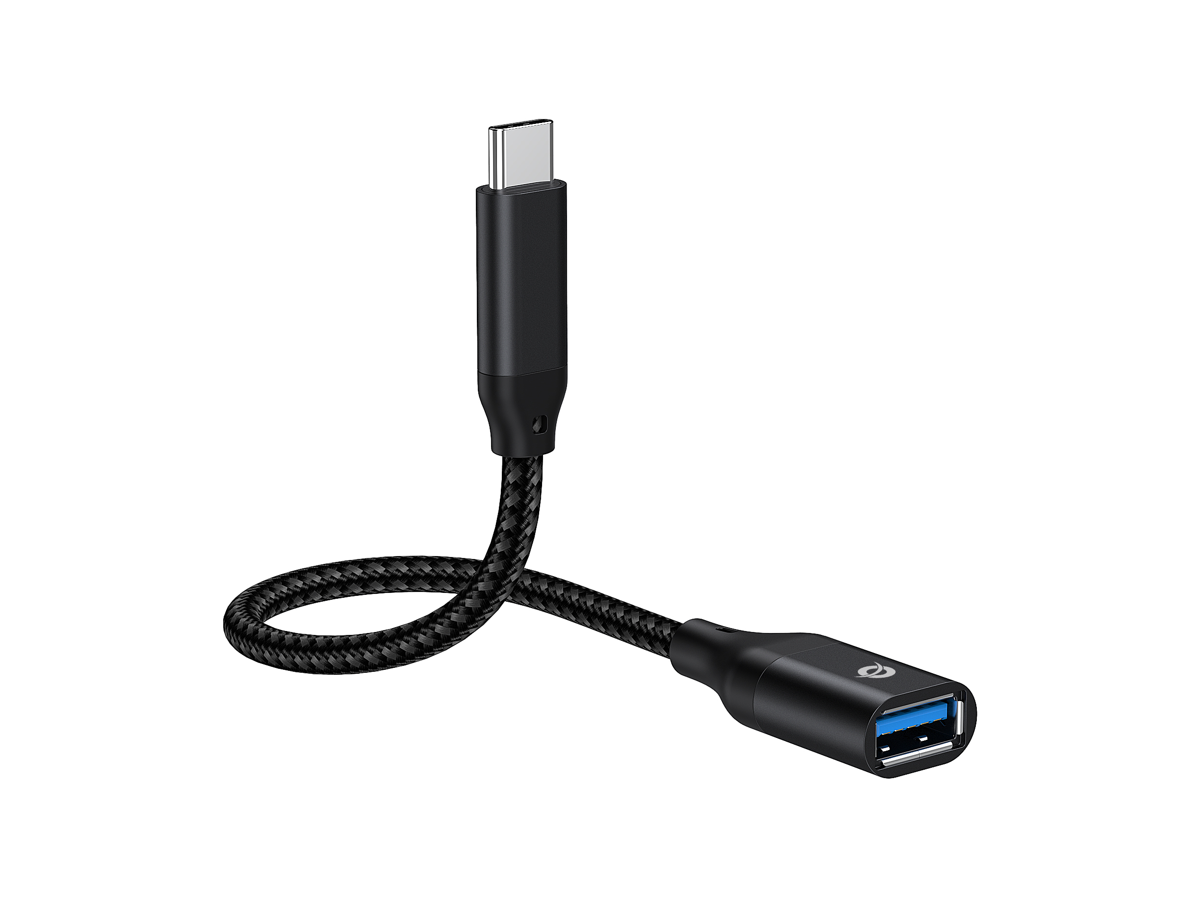 Conceptronic ABBY18B tussenstuk voor kabels USB-C USB-A Zwart - Afbeelding 5
