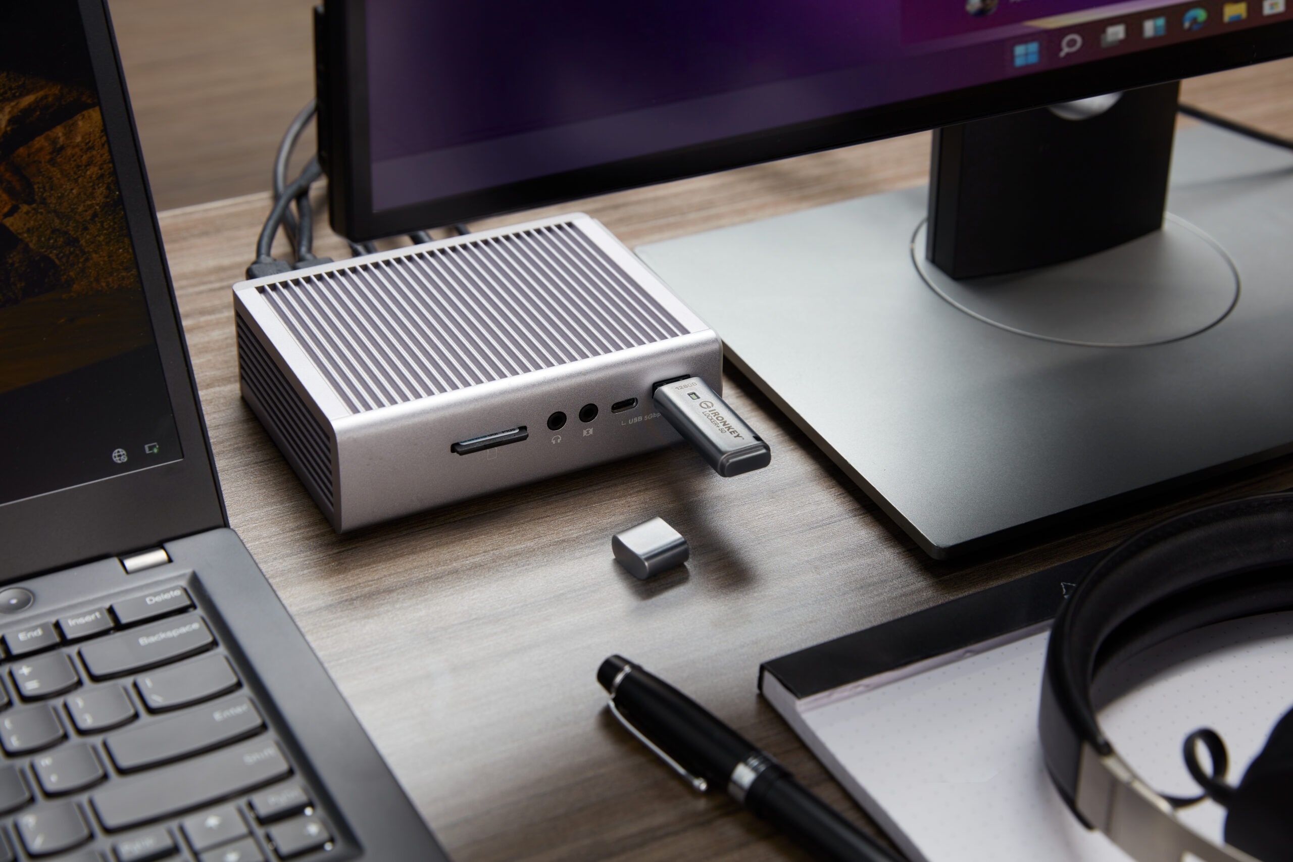 Kingston Technology IronKey 128GB IKLP50 AES USB, met 256-bits versleuteling - Afbeelding 8