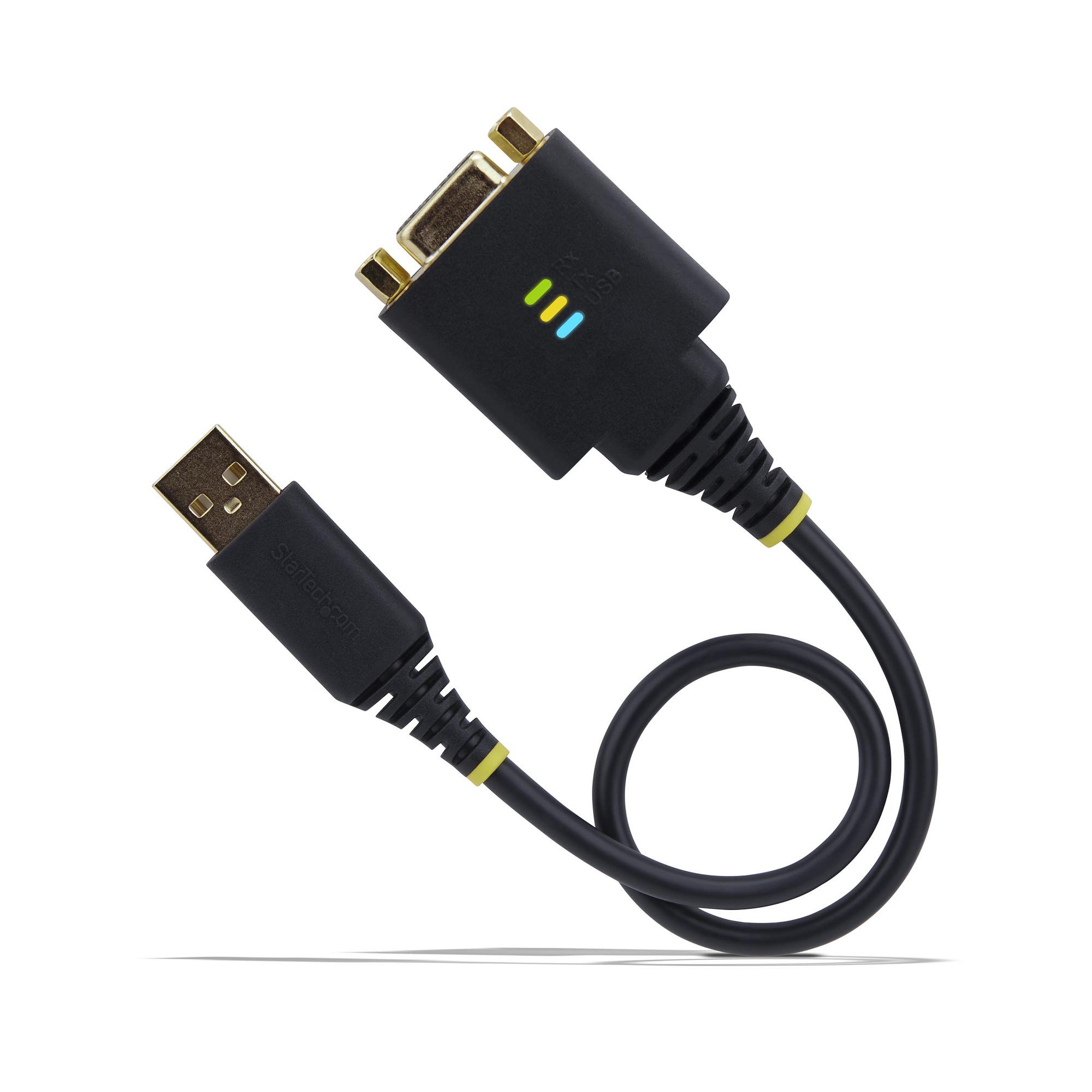 StarTech.com 30cm USB naar Null Modem Adapter/Converter Kabel, COM Retention, FTDI, USB-A naar DB9 RS232, Verwisselbare DB9 Schroeven/Moeren, ESD Bescherming, Windows/macOS/Linux - Afbeelding 8