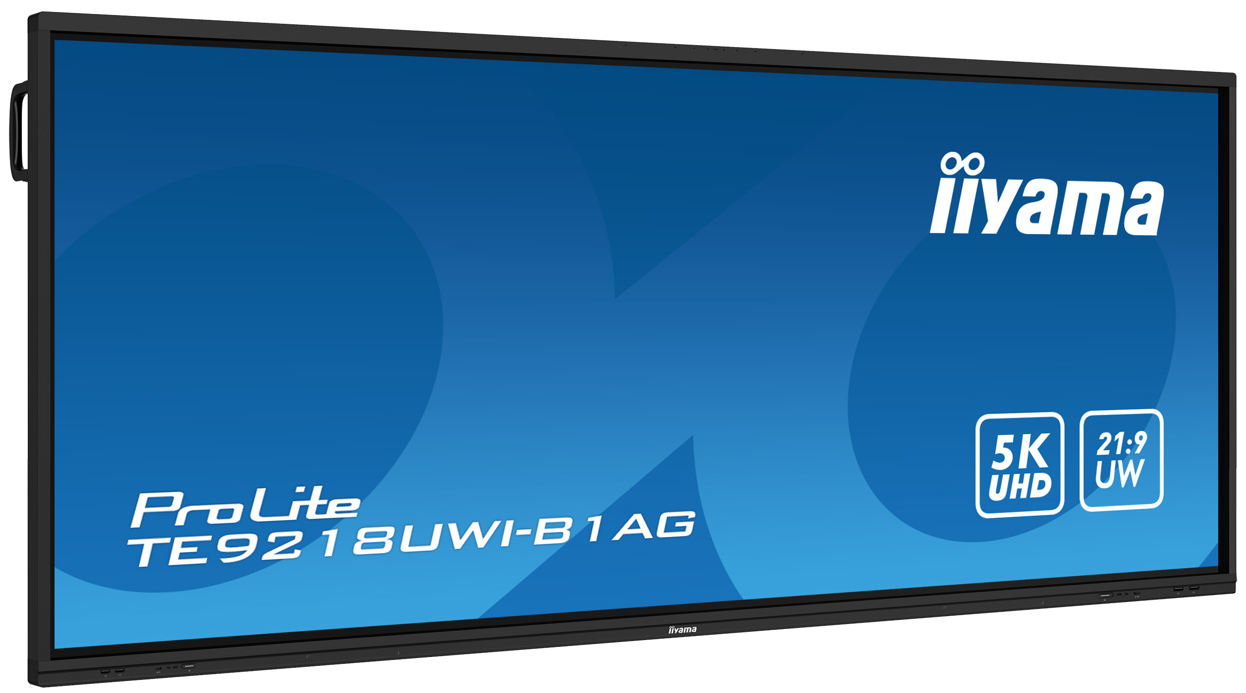 iiyama TE9218UWI-B1AG beeldkrant Interactief flatscreen 2,32 m (91.5") LED Wifi 500 cd/m² 5K Ultra HD Zwart Touchscreen Type processor Android 16/7 - Afbeelding 4