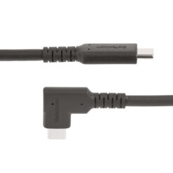 StarTech.com 2m USB-C Kabel, Robuuste Haakse USB 5Gbps Type C Kabel, 100W (5A) Power Delivery, 4K 60Hz DP Alt Mode - Thunderbolt Compatibel - Afbeelding 5