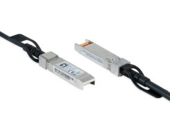 LevelOne DAC-0102 InfiniBand en Glasvezelkabel 2 m SFP+ Zwart