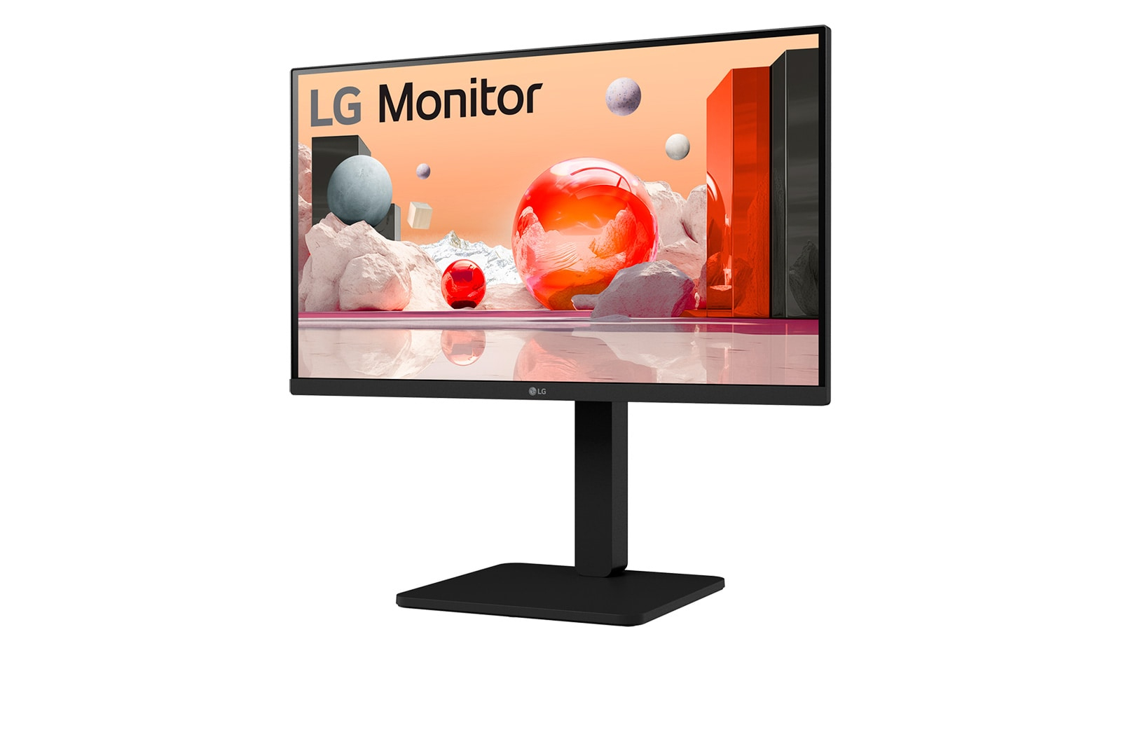 LG 24BA560 computer monitor 60,5 cm (23.8") 1920 x 1080 Pixels Full HD LED Zwart - Afbeelding 3