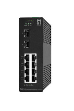 LevelOne IGS-2110 netwerk-switch Managed L2 Gigabit Ethernet (10/100/1000) Zwart - Afbeelding 2