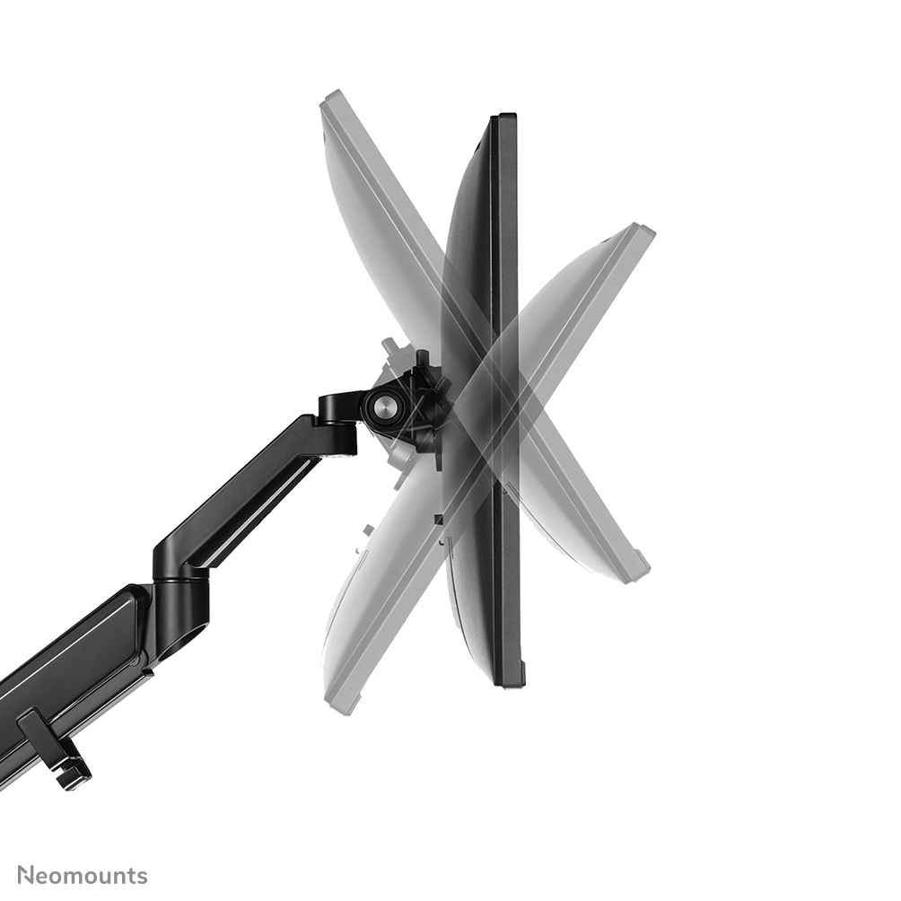 Neomounts DS70-810BL2 Monitorarm 17-32" - gasveer - ruimtebesparend - 180°-stop - Afbeelding 12