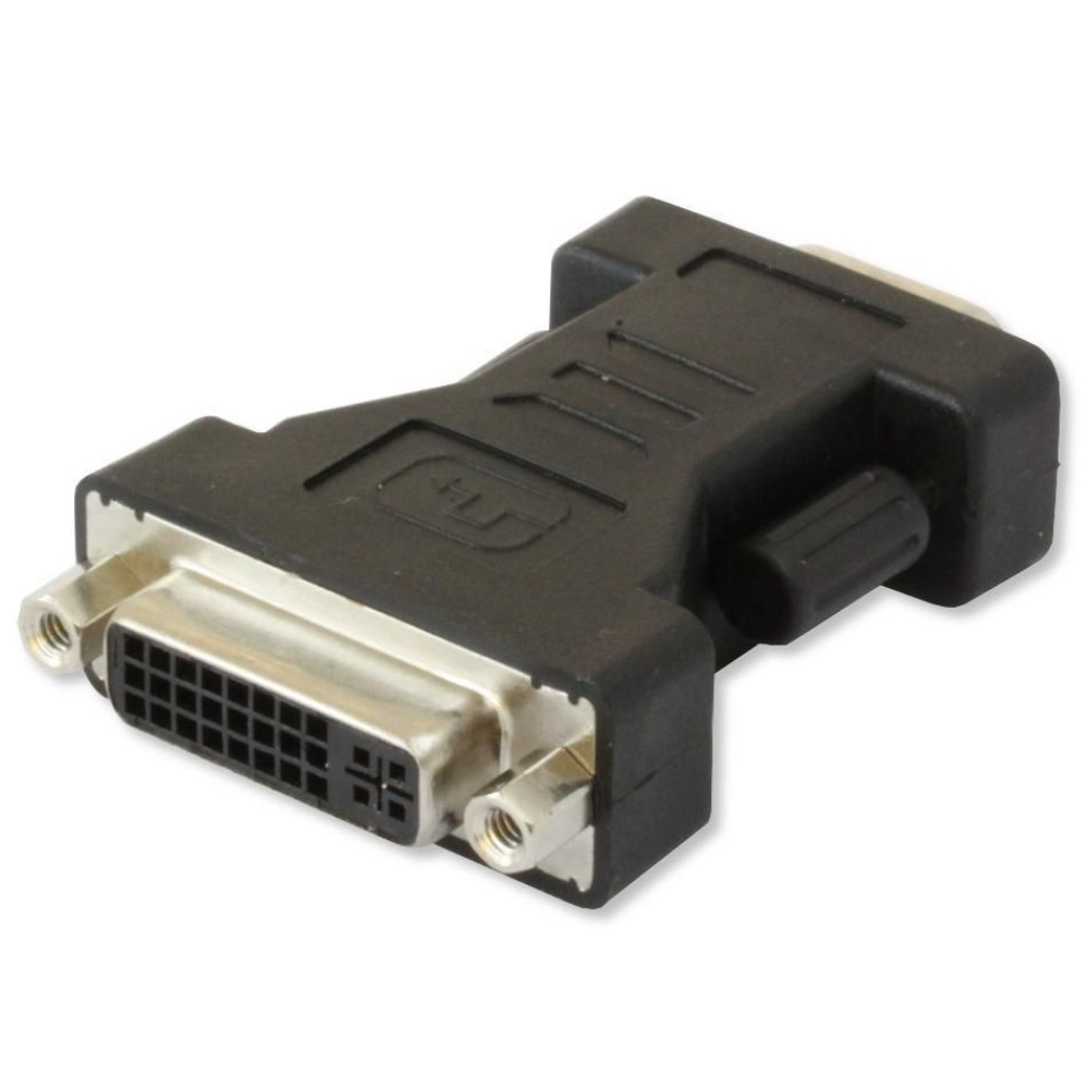 Techly DVI - VGA F/M DVI-I Zwart - Afbeelding 4