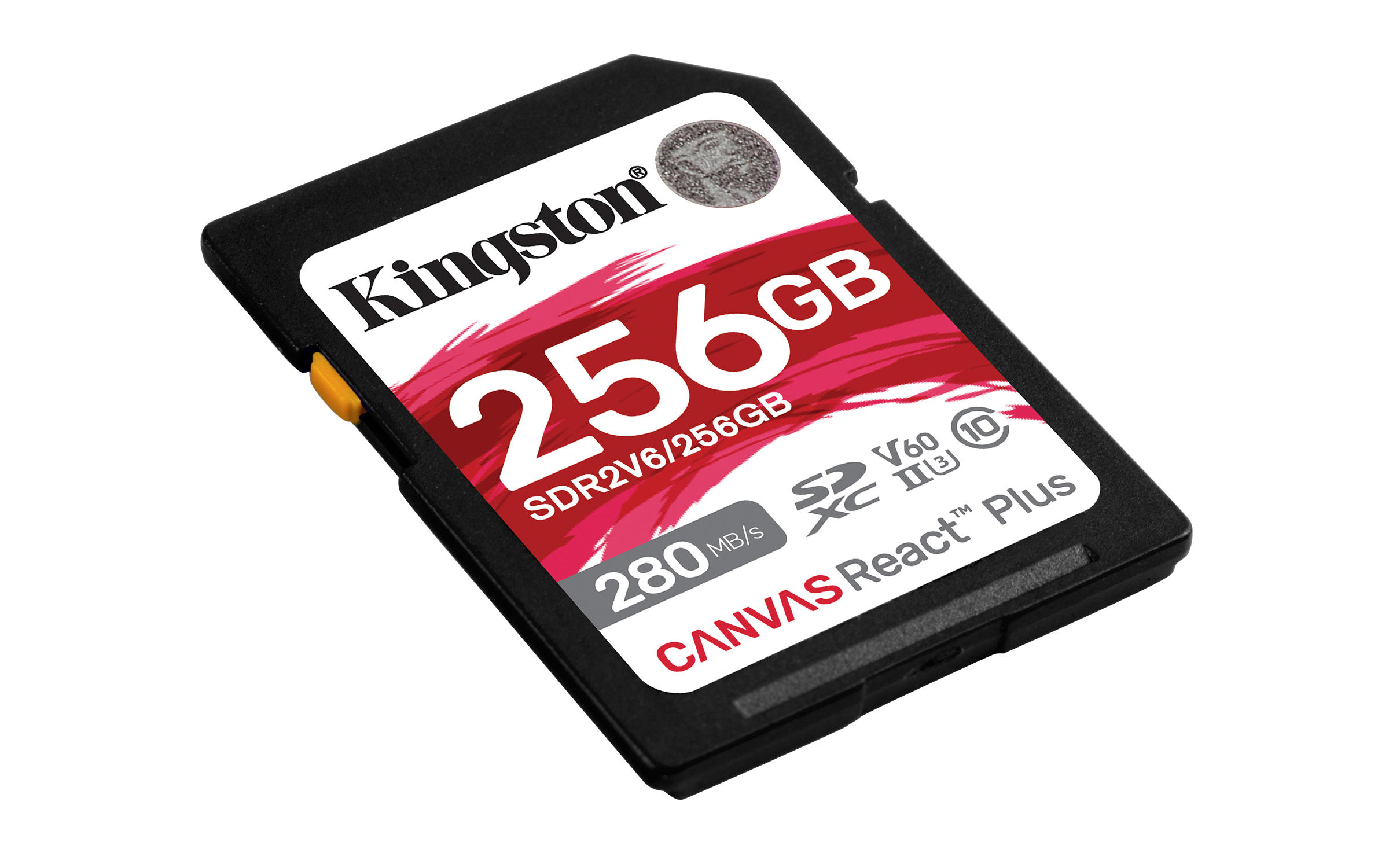 Kingston Technology 256GB Canvas React Plus SDXC UHS-II 280R/150W U3 V60 voor Full HD/4K - Afbeelding 3