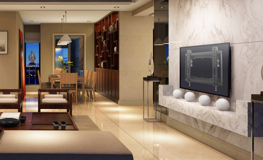 Equip 650408 23“-43” Kantelbare TV Muurbeugel - Afbeelding 4