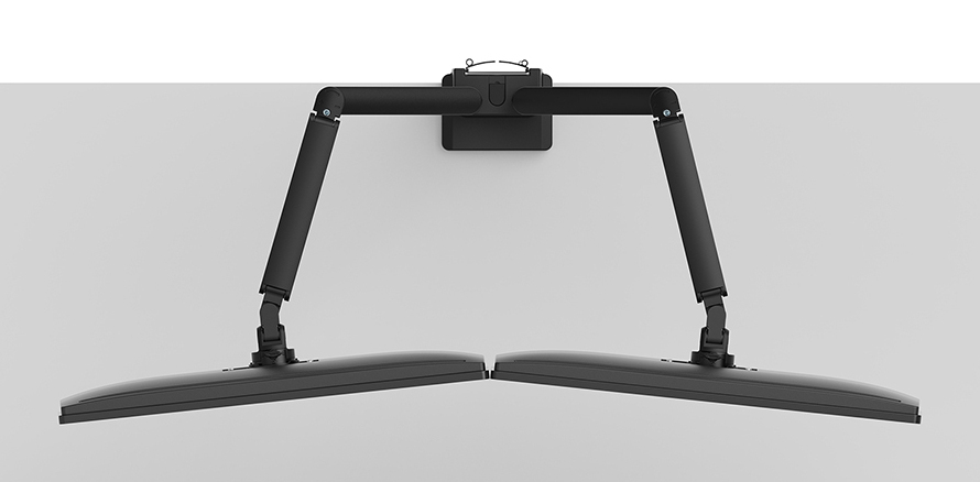 Neomounts DS70-250BL2 Monitorarm 17-32" - gasveer - Topfix - 180°-stop - Afbeelding 6