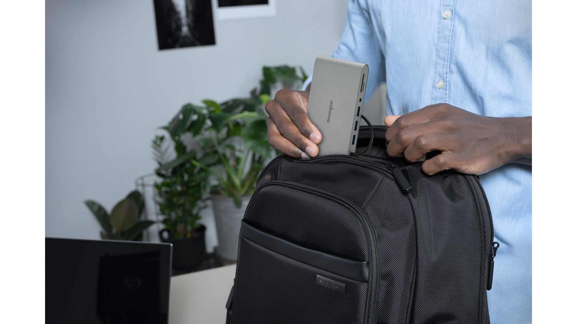 Kensington UH1440P USB-C 5Gbps Dual Video Driverless Mobile Dock – 85W Pass-Through Power – DP/HDMI/VGA - Afbeelding 7